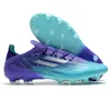 X Speedflow.1 AG Men Sopte Shoes Cleats Mens Boots de futebol azul roxo