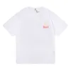 8kk1 2022 Fashion American Street Brand Rhude kortärmade t-shirts Los Angeles Pullover för män och kvinnor Trend Bottoming Fat Guy Lös Te In0v