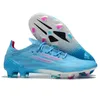 X SPEEDFLOW.1 FG 2022 Soccer Shoes Cleats Football Boots Sky Rush NumbersUp Escape Light RedCore