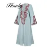 Lässige Kleider Robe Musulmana de Moda Vestidos Kaftan Dubai Abaya Muslim Hijab Kleid Türkei Abayas für Frauen Islam Kleidung Caftan marocainc