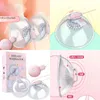 Nxy Eggs Bullets Multi function 3 Heads 2 Heads Vibrating Nipple Pump Suckers Silicone Breast Massager Bullet Love Egg Vibrator for Women Couples 220509