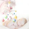 Choctles de caixa de música para crianças brinquedos de bebê 0-12 meses móvel na cama Bell Eonal nasceu nightlight rotação chocalho 220418