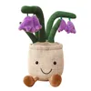 Simulatie Bluebell knuffelt zacht gevulde succulenten boekenplank decor pop creatief bloemen kussen huis kind cadeau j220704