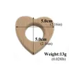 Hot Newborn Gift Baby Wood Teether Wooden Teether Heart Shape Teething Toy Organic Baby Toy Baby Teether Best Gift