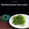 Fruitgroentegereedschap Nieuwe groene ui Easy Slicer Shredder Plum Blossom Cut Wire Drawing Kitchen Superfijn