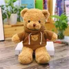 Ours en peluche poupée jouets 30cm mignon doux compagnon de jeu apaiser PP coton jouet pour enfants saint valentin cadeau de noël