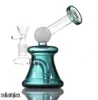 5.0 "Mini bongs vattenpipa vattenrör färgglada hårda dabbar riggar liten bubbler återvinnare