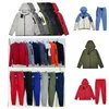 Träningsoveraller för män sportkläder jackor med byxor fritt val träningsoverall Casual Jogger Suit 2-delat träningsset Tech wear Hoodie Asiatisk storlek Bekväma tyger