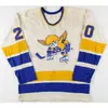 MThr 40Thr tage 1970-76 20 Jack Carlson Mike Walton 4 Ray McKay Minnesota Morning Saints camiseta de hockey Personaliza cualquier jugador o nombre