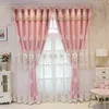 Curtain & Drapes Living Room Curtains Set Luxury Blackout Jacquard European And American StyleCurtain