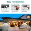 172/262 LEDs applique murale solaire PIR capteur de mouvement lampe solaire extérieure lumière étanche à énergie solaire lumière du soleil pour jardin