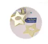 "Under the Stars" Bottle Opener Gold Metal Pentagram Beer Openers Wedding Birthday Baby Shower Favors and Gifts SN4363