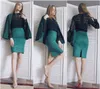 Colorfaith Multi Colors Korean Fashion Suede Work Wear Paket Höftpenna Bodycon Vår Sommar Kvinnor Midi Skirts SP012 220322