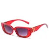 Occhiali da sole Montatura piccola V Lettere per le donne 2022 Designer Fashion Ocean Occhiali da sole Uomo Retro Square Shades Occhiali da sole Occhiali da sole Kim266d