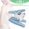 Pressotherapie 림프 배수 Pressotherapy 슬리밍 공기 압력 원적외선 해독 정장 의류 24 에어백 눈 마사지 휴식 치료 치료 장비