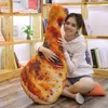 CMシミュレーションチキンぬいぐるみおもちゃクリエイティブリアルライフフードピロー焼き詰めた人形