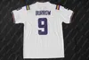 2019 Champions Patch Burreaux College كرة القدم جيرسي 9 Joe Burrow Jerseys مخيط