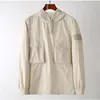 Męskie kurtki ghost kawałek Smock Anorak nylonowe bluzy z bakerem zewnętrznym logo logo męskie płaszcz Casual Outdoor Kurtka do joggingu 3147