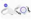 Smart Automation Modules Pet Belt Go Shine Max Dog Traction Rope Flexibele ring voor 3M / 4,5 m met oplaadbare LED Night Light Time Limites