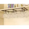 Lanlan Iron Hanging Rack for Mug Glass Coffee Cup Storage T200506