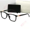 Modische Cat-Eye-Marken-Sonnenbrille, quadratisch, optische Brille, Damen und Herren, klares Anti-Blaulicht-blockierendes Brillengestell, verschreibungspflichtiges transparentes Brillengestell, Unisex, 10