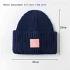 Studios Smile Face Hat Outono Inverno Quente Homens Mulheres Crânio De Malha Boné De Lã Sorrindo Gorro Tide street hip-hop Chapéus Moda Cor Sólida para Adulto com Embalagem de Caixa