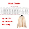 Женские трикотажные футболки / 150 кг плюс размер женская одежда 7xl Big Cardigans Bust 150 160 см. Свободное вязаное пальто 140 175 кгвомен