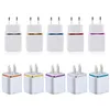 Chargeur mural adaptatif rapide 5V 1A 2A, adaptateur d'alimentation USB pour téléphone portable intelligent iPhone samsung xiaomi lg