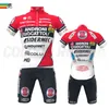 Abbigliamento da ciclismo da squadra Uomo Maglia da bicicletta da corsa Set Completo estivo a maniche corte Androni Giocattoli Kit di abbigliamento da ciclismo 220601