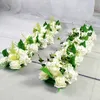 Peony Peony Rose Quarangea row خلفية زفاف مزيفة زهرة جدار الديكور DIY مجموعة الزفاف ترتيب قوس الزفاف 220527