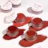 Lipgloss kleuren matte klei fluweel-hazy dual-gebruik wang modder meer pigment zacht gladde lippenstift cosmeticsslip wens22