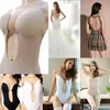 BRAS SETS Party Dress Bodysuit Underwear Women Body Shaper Slips Backless Bra G-String midjetränare U PLUSCH Underdress Shapewear265c