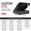 5PSC10PCSLOTカラーカートンスモールギフトパッケージングボックス空白クラフトカートンサポートカスタムサイズと印刷パターン220608