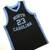 Колледж Северная Каролина Баскетбол Джерси Майкл # 42 ДОСТОЙНЫЙ # 15 Картер Уоллес # 2 белый # 5 маленький 40 Трикотажные изделия с возвратом Барнса Вышитая вышивка на заказ размер S-5XL