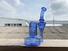 HOKOAHS、RBR、青、ガラス製の毛深い水道管リサイクル