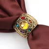 Thanos sex ￤delstenar 24k retro guldring power gauntlet crystal f￶r m￤n o￤ndlighet krig men039s ￶verdrivna m￥ngsidiga smycken260H1103023