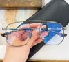 Marka Designer Okulary Optyczne Mężczyźni Kobiety Tytanowe Ramki Okulary Moda Osobowość Kwadratowa Spektakl Ramy Myopia Eyewear z oryginalnym pudełkiem