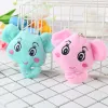 Pendentif poupée éléphant porte-clés en peluche cadeau pour enfants