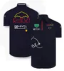 F1 Racing Suit Polo Shirt Team Kläder Män och kvinnor Summer Loose Casual Events kan anpassas Tshirt Shortsleeved Lapel Shir1785698