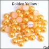 2 3 4 5 6 8 10 12 14 MM Imitation Pearl Round Half Bead Bk Wholesale Pärlor för smycken Making H BbyJxk Drop Delivery 2021 Arts Crafts Gif