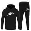 Moda Marca Logo Tracksuit Homens Sportswear 2022 Inverno Fleece Quente Hoodie Oversized Set Casal Lounge Sweatpant Sets Unisex