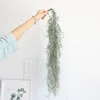 91cmの空気植物草の葉の吊り壁庭の緑豊かなプラスチック人工ぶどう3pcslot1399700
