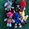 28 cm Sonic Peluche Riccio Arrivo Tails NNew Echidna Peluche The Knuckles Regalo Issfr