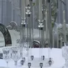 decoration Use for LED candles 90cm Wedding Centerpiece Candelabra Clear Candle Holder Acrylic Candlesticks for Weddings Event Party imake313