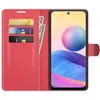 Fall för Xiaomi Redmi Note 10 5G 2021 XIG02 Cover Wallet Card Stent Book Style Svart M2103K19G Redminote Red Mi Note102653812