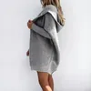 Novas mulheres suéteres de inverno vestido sexy de manga longa espetha festa slim fit paco