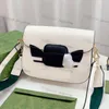 Women Mens Horsebit 1955 Mini torba Ophidia Crossbody Bags Messenger Davika Designer Wysokiej jakości skórzana torebka torebka na ramię Współpraca L3ze#