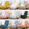 Throw Blankets for Couch and Bed 130x180cm 130x230cm All Seasons Lightweight Farmhouse Warm Woven Blanket