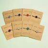 Bracelets en pierre naturelle pour les femmes Stretch Moon Circle Bracelets de brins ajustés décoratifs pour les couples Cadeau d'amitié