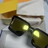 Mode Klassieke ontwerper Gepolariseerd Goud zwart frame Luxe Zonnebril Voor Mannen Vrouwen Miljonair Piloot Zonnebril UV400 Brillen Metalen Frame Polaroid Lens Met doos